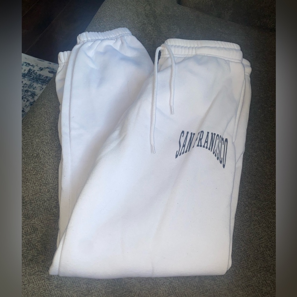 White Sweatpants